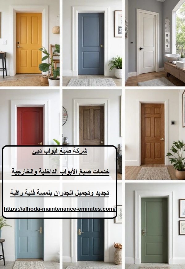 شركة صبغ ابواب دبي